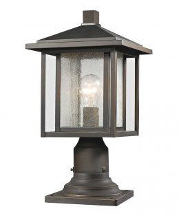 Z-Lite 554PHM-554PM-ORB Aspen Outdoor Pier Mount Light